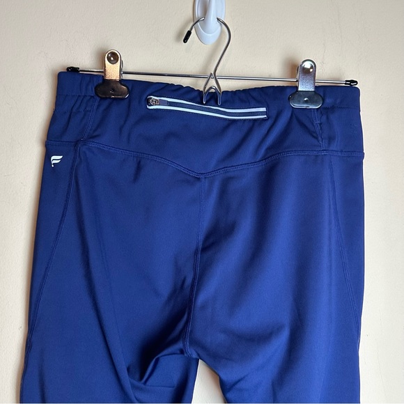 Fabletics Navy Houndstooth UltraCool Reflective 7/8 Leggings Womens Size Medium - Picture 9 of 16